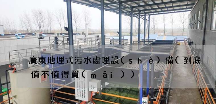 廣東地埋式污水處理設(shè)備(到底值不值得買(mǎi))